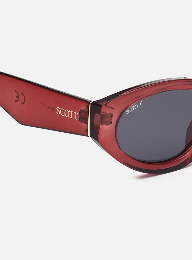SCOTT Women UV-Protected Cateye Sunglasses - SC2918PLROYCEC2S