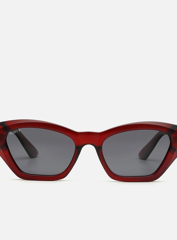 SCOTT Women Polarized Cateye Sunglasses - SC2919PLHAZELC2S
