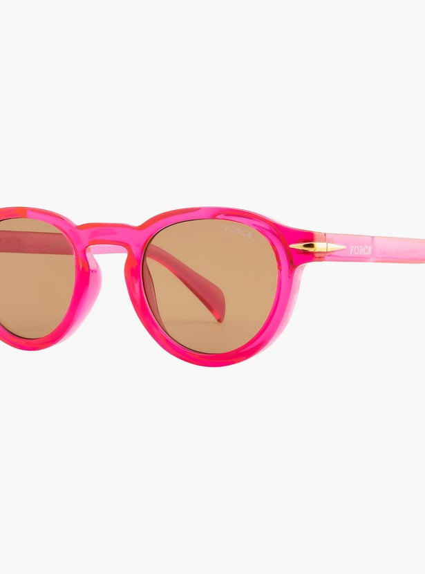 FORCA Women UV-Protected Round Sunglasses - FR-RO-1045-C04