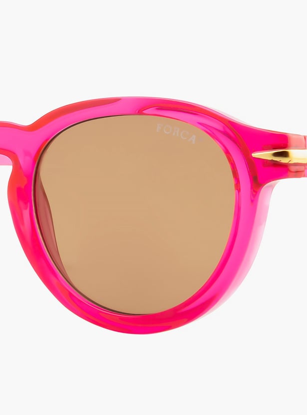 FORCA Women UV-Protected Round Sunglasses - FR-RO-1045-C04