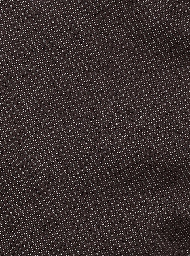 BLACKBERRYS CASUAL Men Printed Slim Straight Casual Trousers