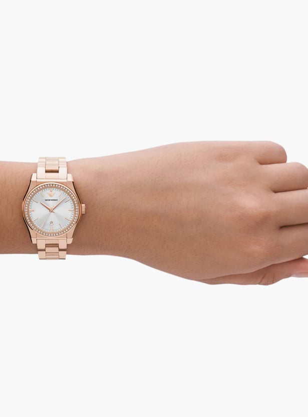EMPORIO ARMANI Women Embellished Analog Watch - AR11558