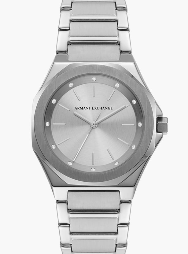 ARMANI EXCHANGE Women Analog Watch with Metal Strap - AX4606