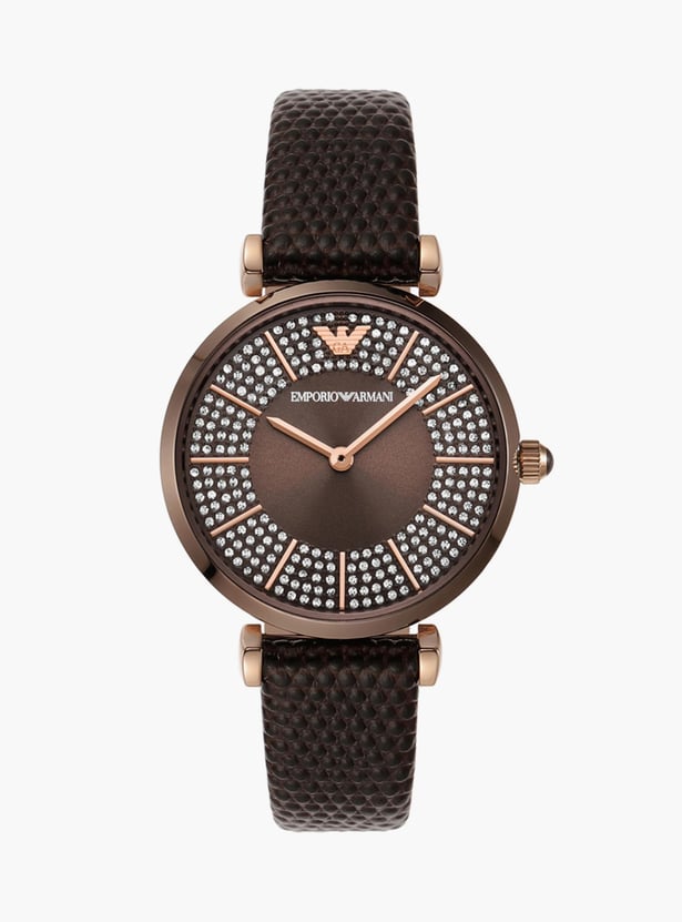 EMPORIO ARMANI Women Embellished Analog Watch - AR11565