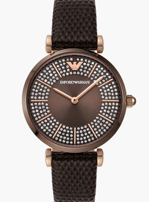 EMPORIO ARMANI Women Embellished Analog Watch - AR11565