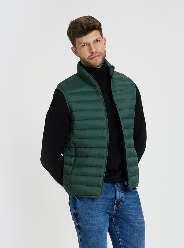 Buy Celio Quilted Stand Collar Gilet From Celio At Just Inr 3999.0