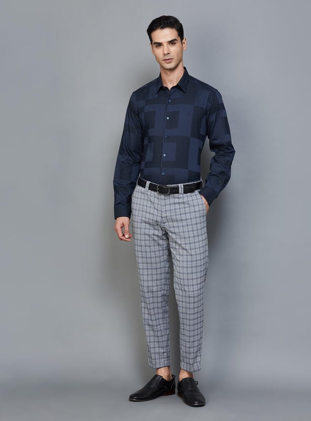 ARROW Men Printed Slim Fit Formal Shirt