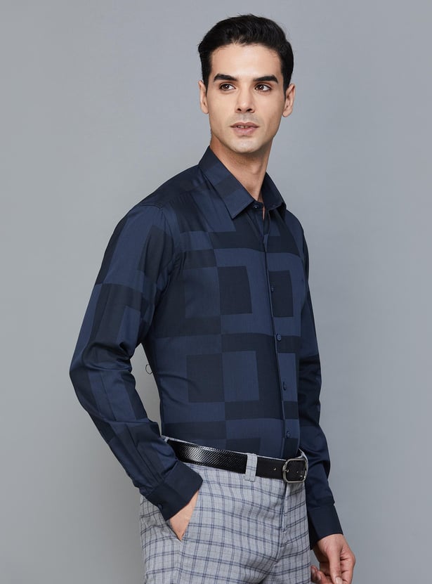 ARROW Men Printed Slim Fit Formal Shirt