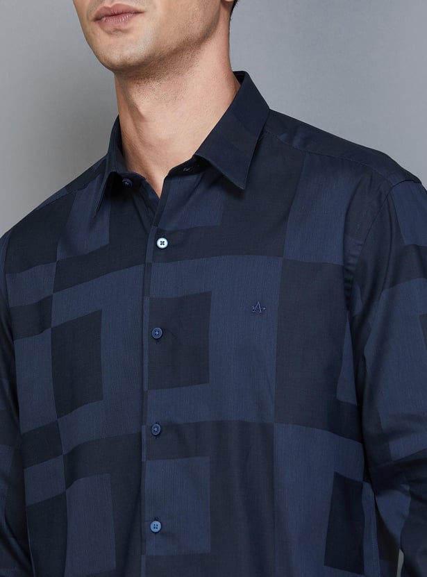 ARROW Men Printed Slim Fit Formal Shirt