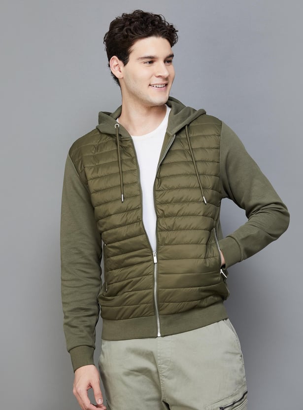 Celio jacket with hood hotsell