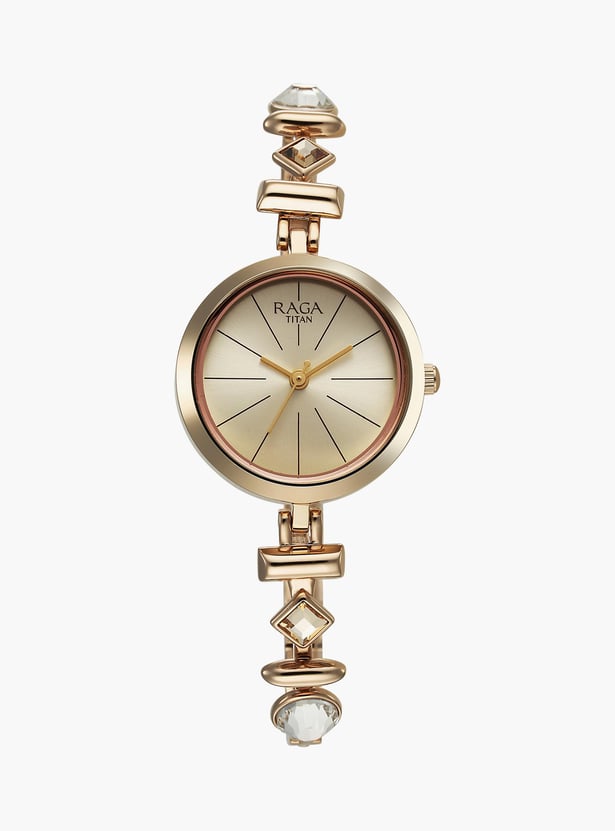 TITAN Raga Viva Women Embellished Analog Watch - 2606WM12