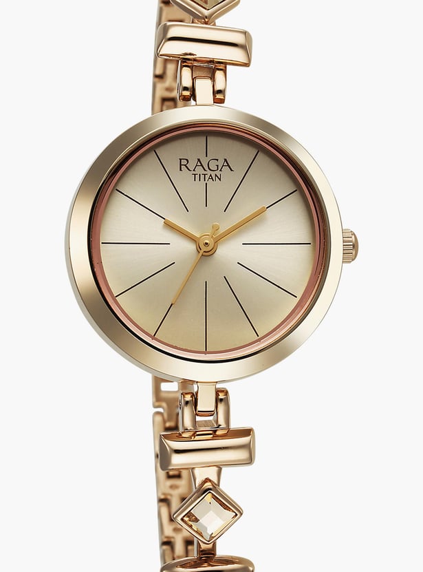 TITAN Raga Viva Women Embellished Analog Watch - 2606WM12