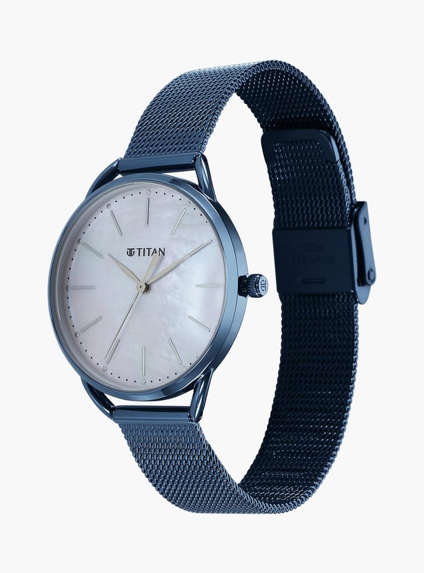 TITAN Women Slimline Steel Strap Analog Watch - 95180QM01
