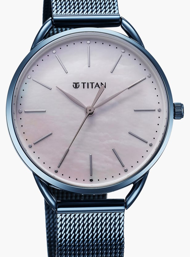 TITAN Women Slimline Steel Strap Analog Watch - 95180QM01