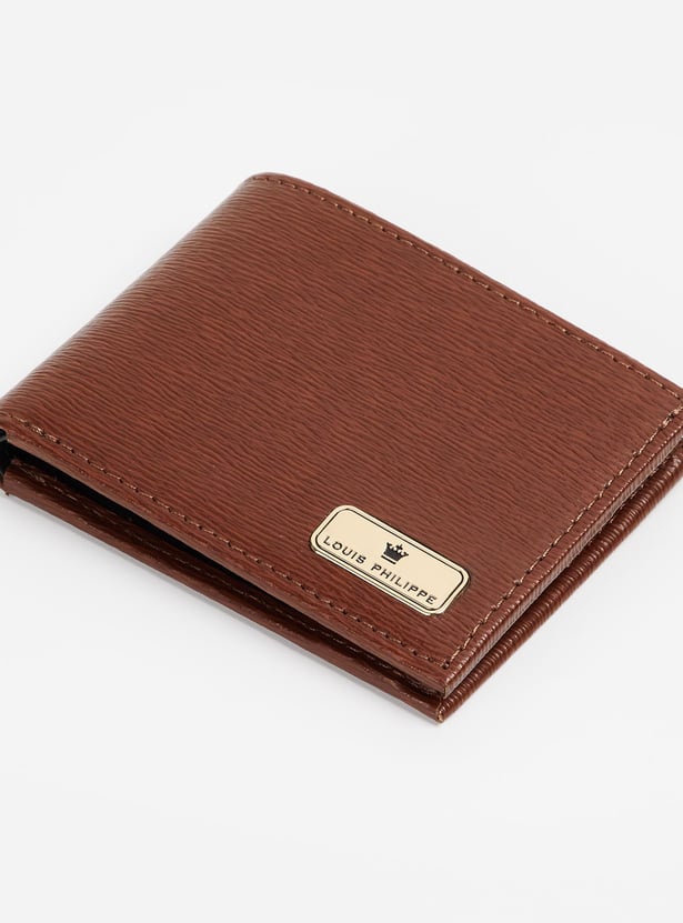 LOUIS PHILIPPE Men Leather Bi-Fold Wallet