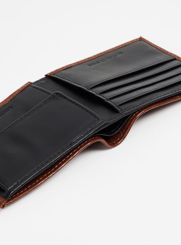 LOUIS PHILIPPE Men Leather Bi-Fold Wallet