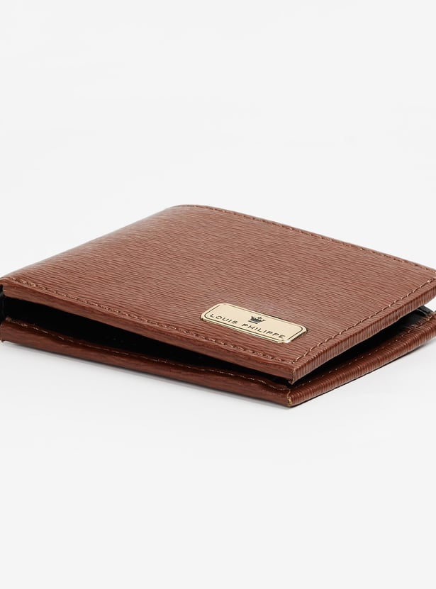 LOUIS PHILIPPE Men Leather Bi-Fold Wallet