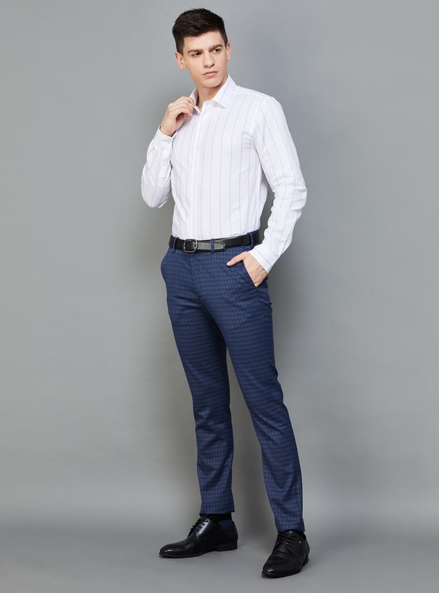 ARROW Men Striped Slim Fit Formal Shirt