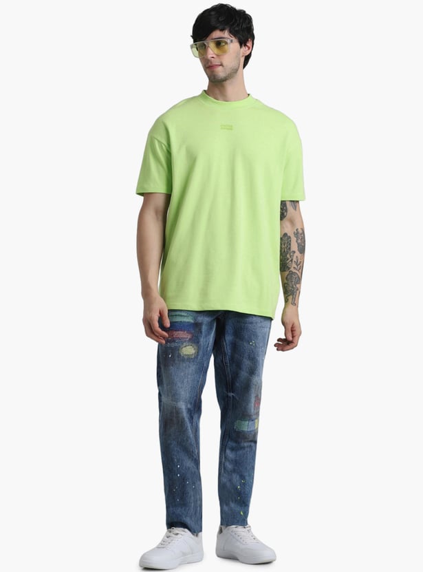 Buy JACK JONES Men Stonewashed Anti-Fit Jeans from JACK JONES