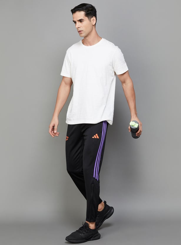 Buy ADIDAS Men Striped Regular Fit Track Pants from Adidas at just
