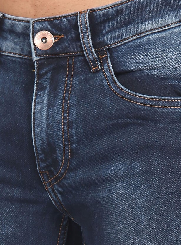 FLYING MACHINE Men Stonewashed Jackson Jeans (Skinny)