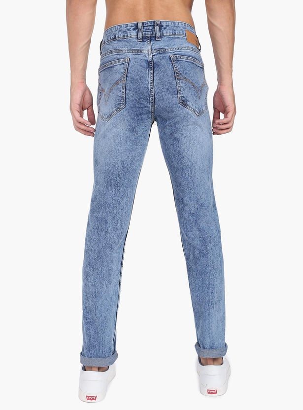 FLYING MACHINE Men Acid Washed Jackson Jeans (Skinny)