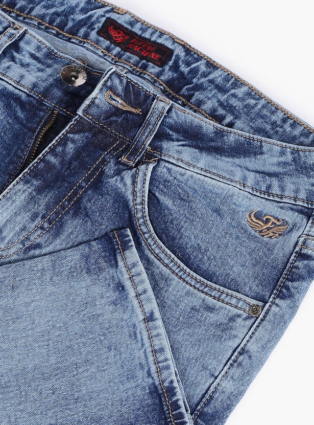 FLYING MACHINE Men Acid Washed Jackson Jeans (Skinny)