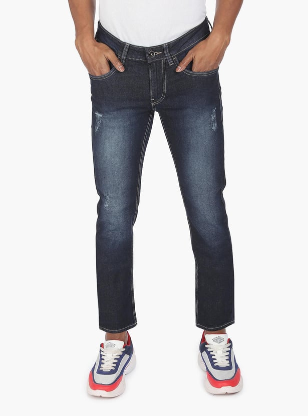 FLYING MACHINE Men Stonewashed Jackson Jeans (Skinny)