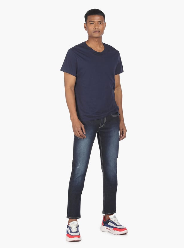 FLYING MACHINE Men Stonewashed Jackson Jeans (Skinny)