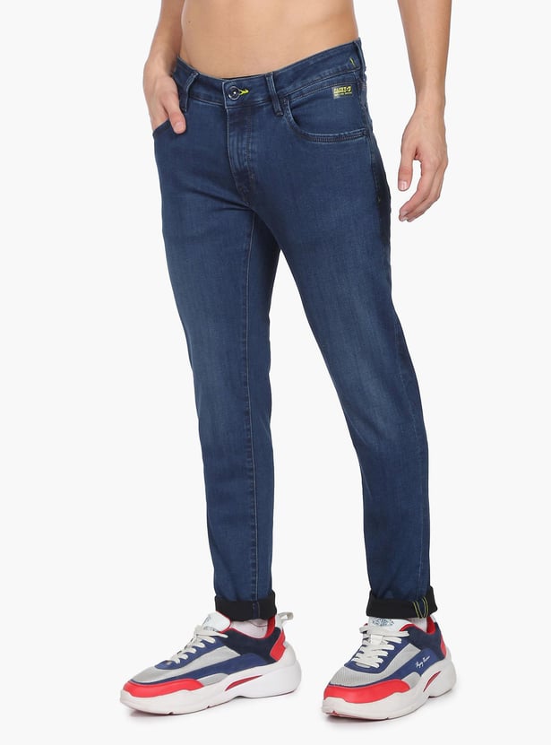 FLYING MACHINE Men Stonewashed Jackson Jeans (Skinny)