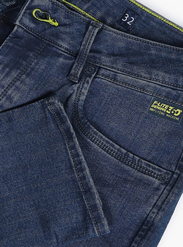 FLYING MACHINE Men Stonewashed Jackson Jeans (Skinny)