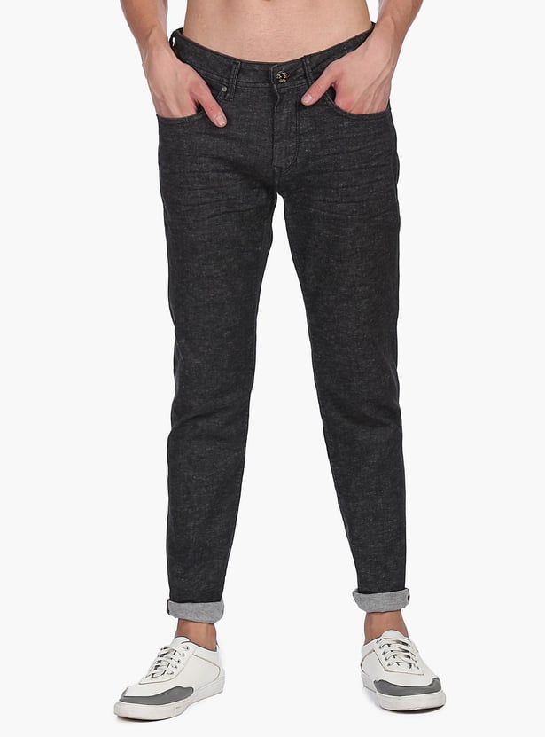 FLYING MACHINE Men Solid Michael Jeans (Slim Tapered Fit)