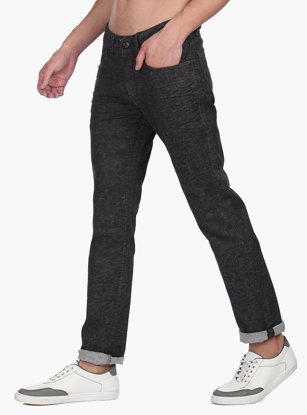 FLYING MACHINE Men Solid Michael Jeans (Slim Tapered Fit)