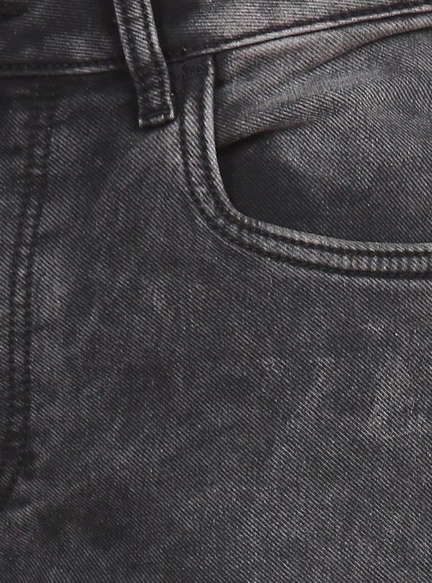 Buy FLYING MACHINE Men Acid Wash Michael Jeans (Slim Tapered) from