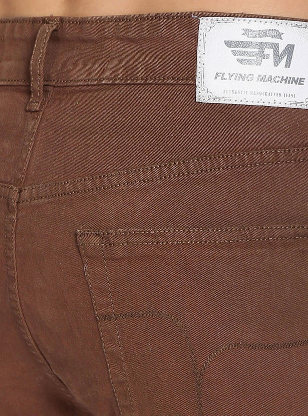 FLYING MACHINE Men Solid Slim Tapered Jeans