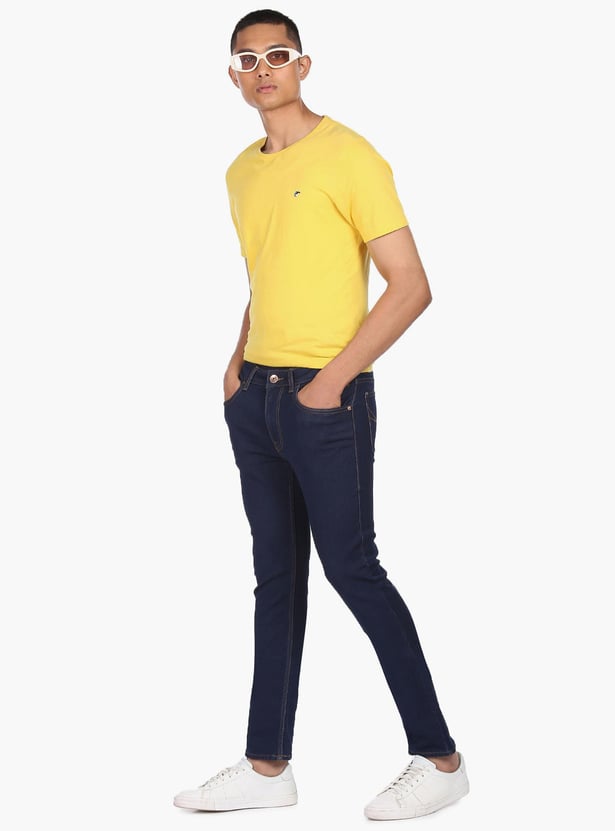 FLYING MACHINE Men Solid Slim Tapered Fit Jeans