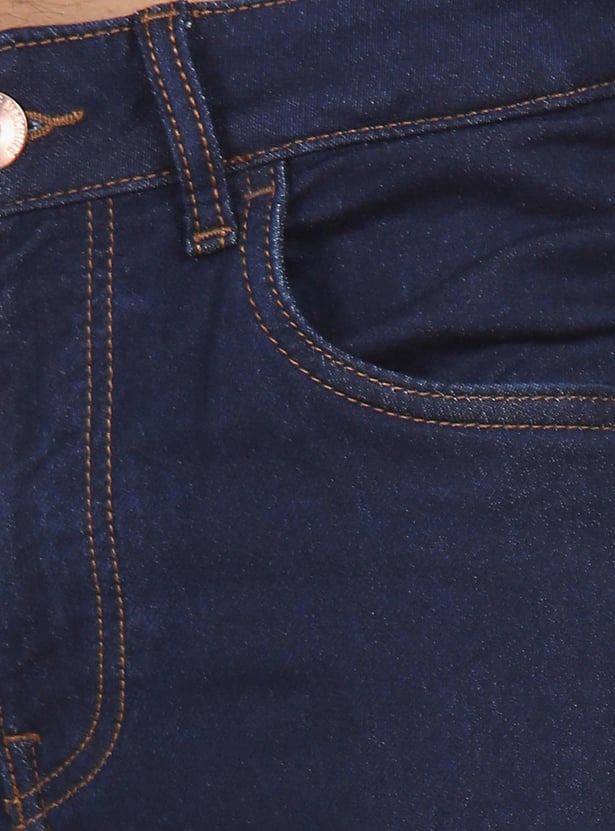 FLYING MACHINE Men Solid Slim Tapered Fit Jeans