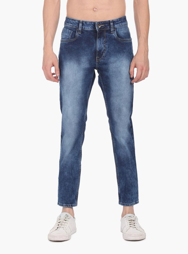 FLYING MACHINE Men Mid-Rise Michael Jeans (Slim Tapered)