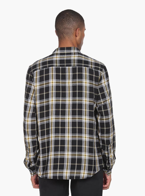 FLYING MACHINE Men Checked Regular Fit Casual Shirt