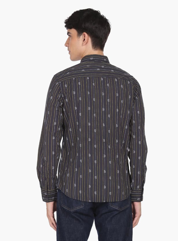FLYING MACHINE Men Striped Regular Fit Shirt