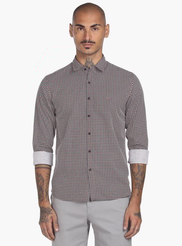 FLYING MACHINE Men Printed Regular Fit Casual Shirt