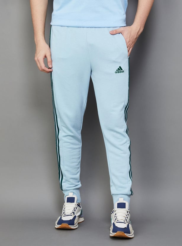 Baby blue adidas joggers best sale