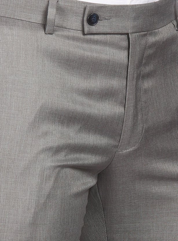 ARROW SPORT Men Twill Formal Trousers (Skinny)