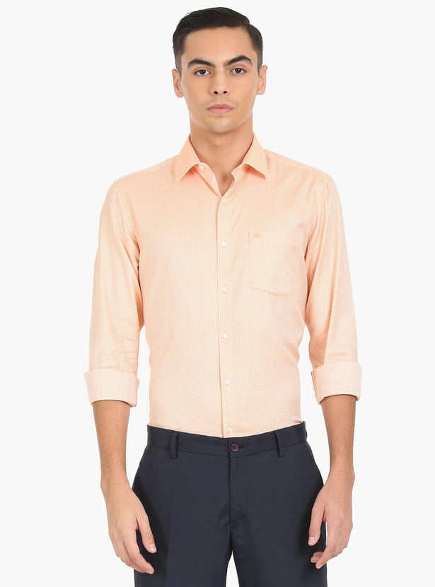 ARROW Men Checked Regular Fit Formal Shirt