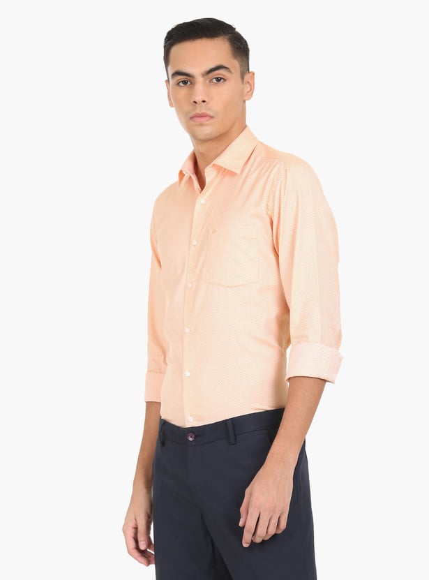 ARROW Men Checked Regular Fit Formal Shirt