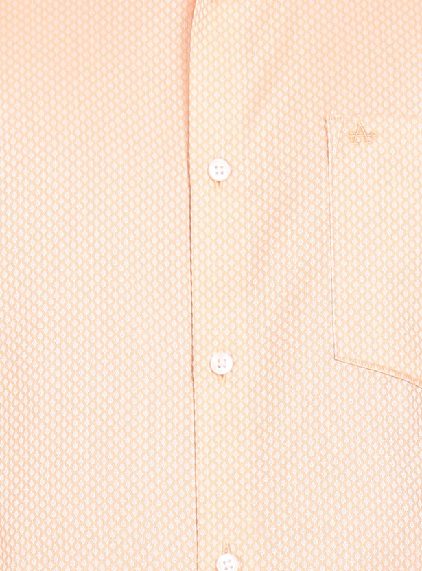 ARROW Men Checked Regular Fit Formal Shirt