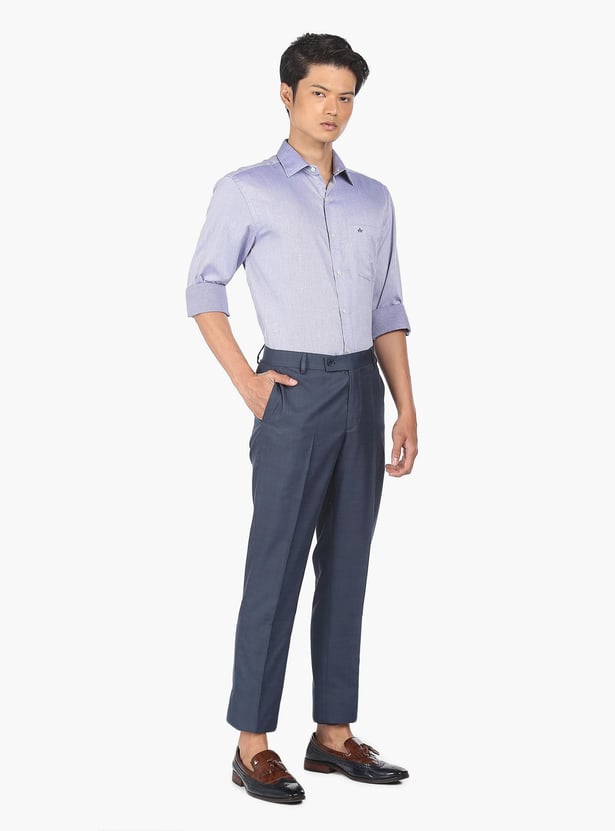 ARROW Men Patterned Slim Fit Formal Shirt