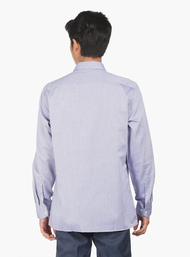 ARROW Men Patterned Slim Fit Formal Shirt