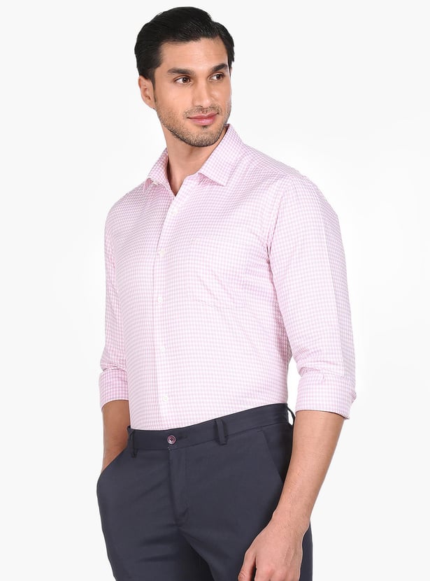 ARROW Men Geometrical Printed Slim Fit Formal Shirt
