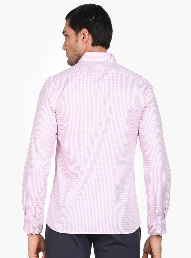 ARROW Men Geometrical Printed Slim Fit Formal Shirt